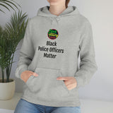 Black Police Officers Matter Hooded Sweatshirt