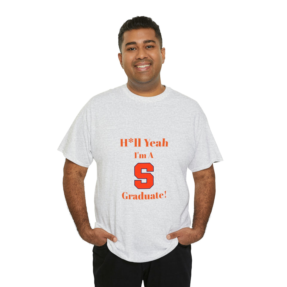 H*ll Yeah! Syracuse University Unisex Heavy Cotton Tee