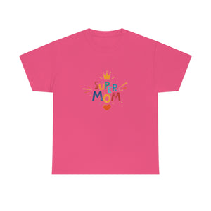 Super Mom Unisex Heavy Cotton Tee
