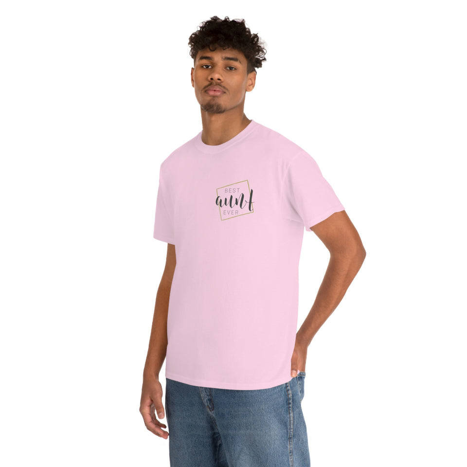 Best Aunt Ever Unisex Heavy Cotton Tee