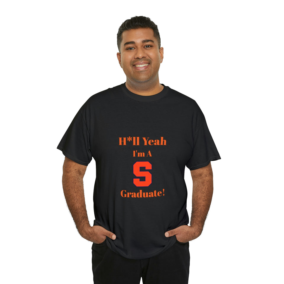 H*ll Yeah! Syracuse University Unisex Heavy Cotton Tee