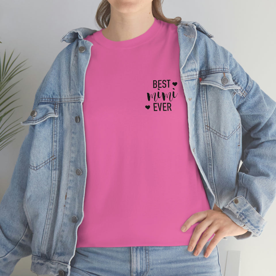 Best Mimi Ever Unisex Heavy Cotton Tee