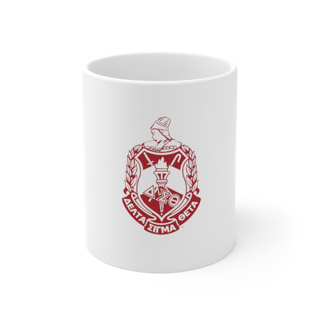 Delta Sigma Theta Ceramic Mug 11oz