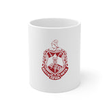 Delta Sigma Theta Ceramic Mug 11oz