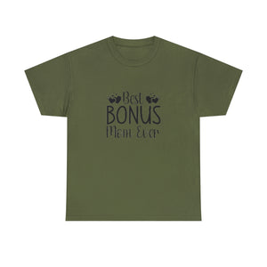 Best Bonus Mom Ever Unisex Heavy Cotton Tee