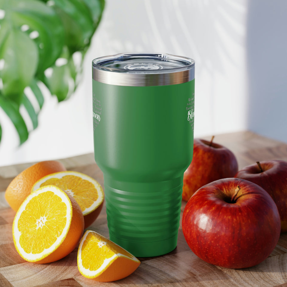 Black Queen Ringneck Tumbler, 30oz