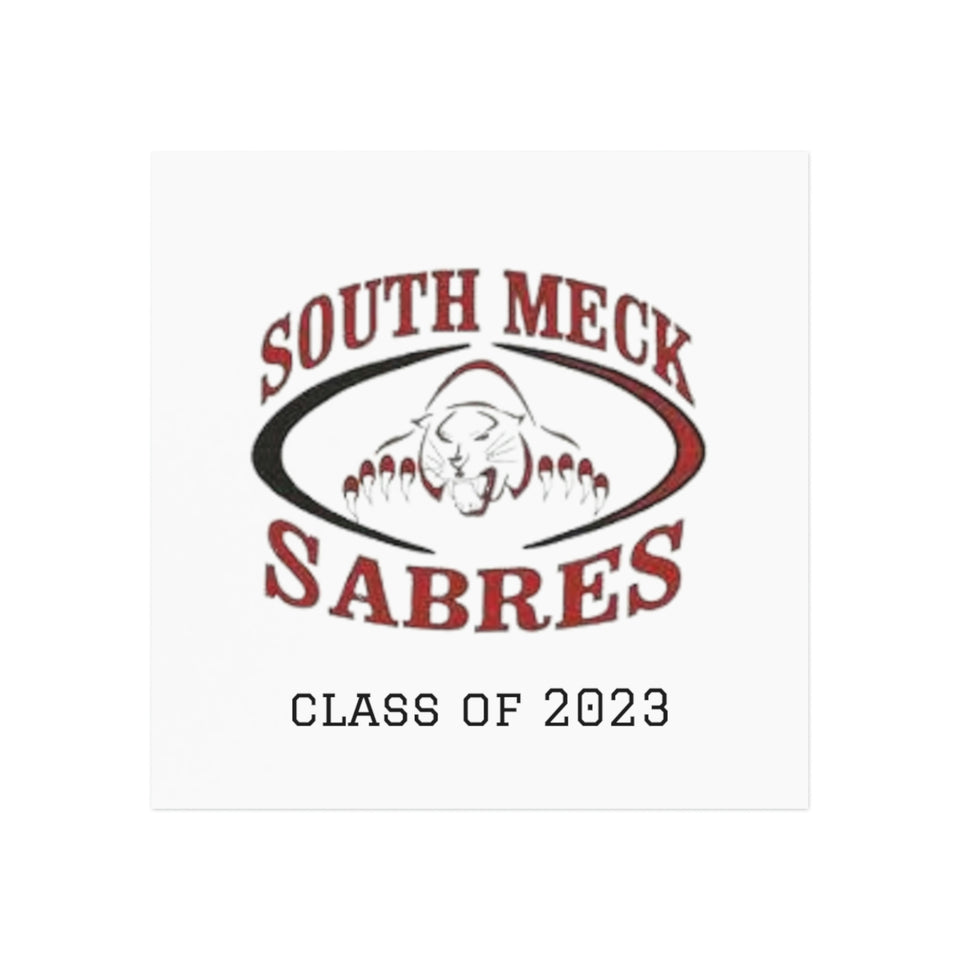 South Meck HS Class of 2023 Square Magnet