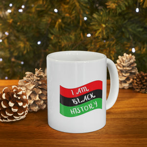 I Am Black History Ceramic Mug 11oz