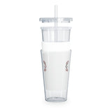 South Meck HS Plastic Tumbler with Straw