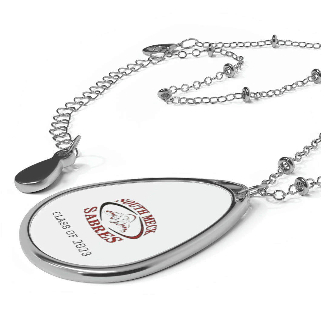 South Meck HS Class of 2023 Oval Necklace