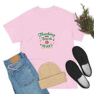 Work of Heart Cotton Tee