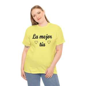 Best Tia Spanish Unisex Heavy Cotton Tee