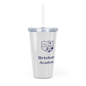 Brisbane Academy Plastic Tumbler with Straw