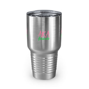 AKA Forever Ringneck Tumbler, 30oz (Small Lettering)