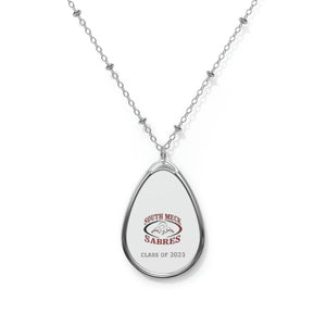 South Meck HS Class of 2023 Oval Necklace