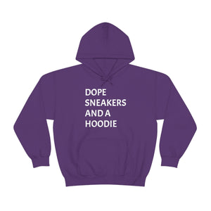 DOPE SNEAKERS AND A HOODIEUnisex Heavy Blend™ Hooded Sweatshirt