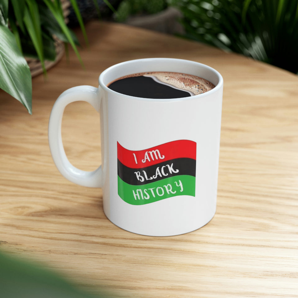 I Am Black History Ceramic Mug 11oz
