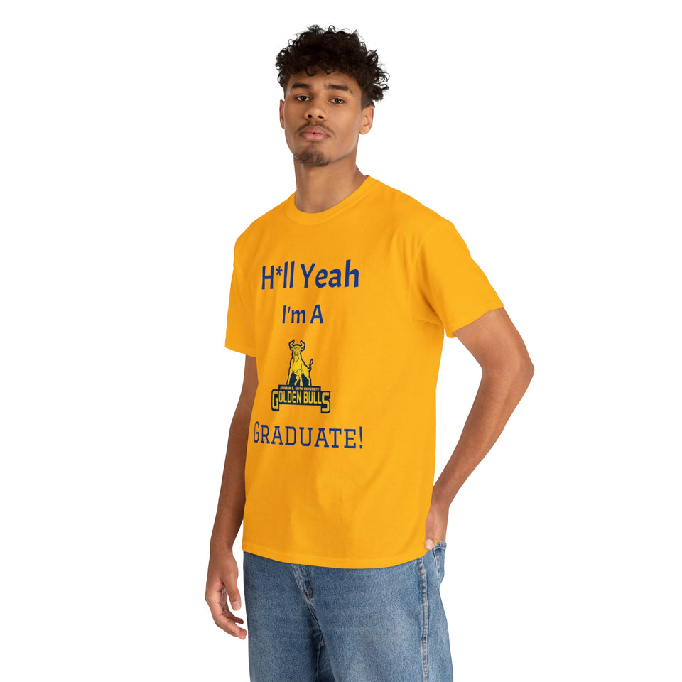 H*ll Yeah! JCSU Grad Unisex Heavy Cotton Tee