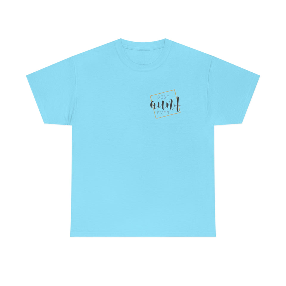 Best Aunt Ever Unisex Heavy Cotton Tee