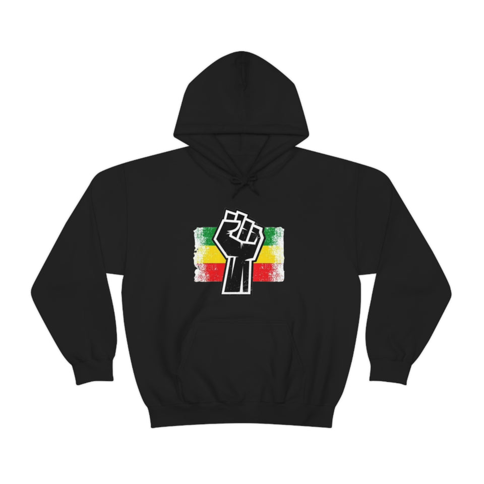 Black Fist Unisex Heavy Blend™ Hooded Sweatshirt