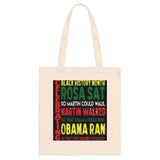 Celebrating Black History Month Tote Bag