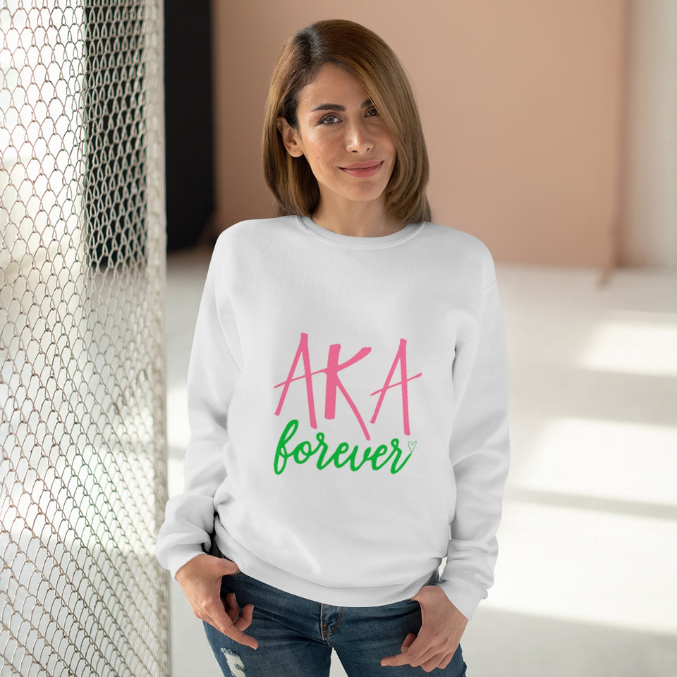 AKA Forever Unisex Crew Neck Sweatshirt