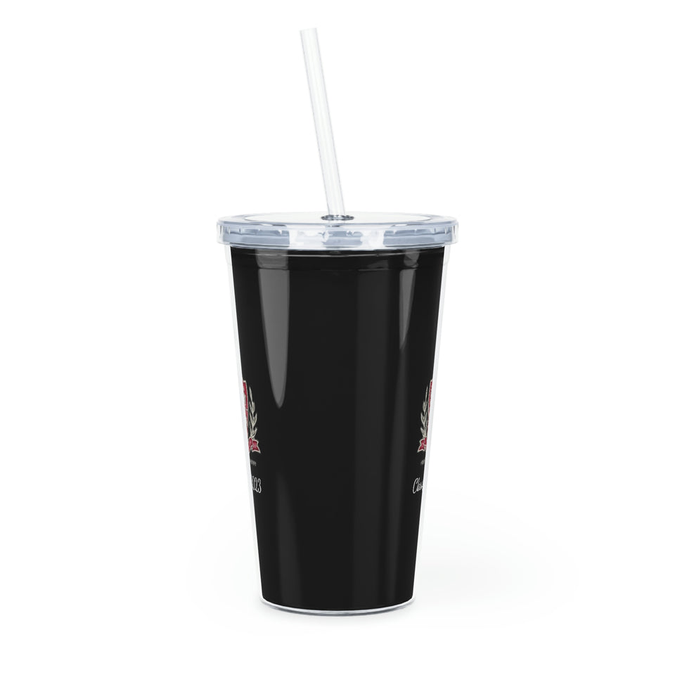 United Faith Christian Class of 2023 Plastic Tumbler with Straw