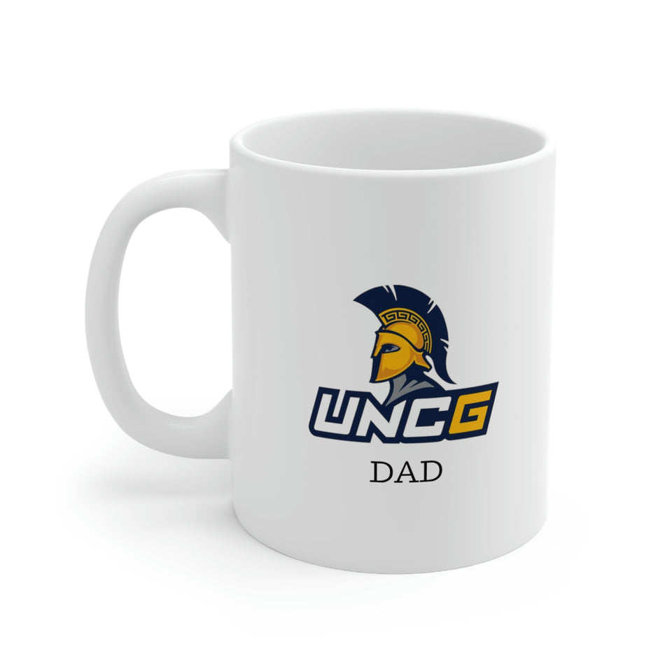 UNCG Dad Ceramic Mug 11oz