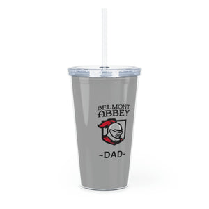 Belmont Abbey Dad Plastic Tumbler with Straw