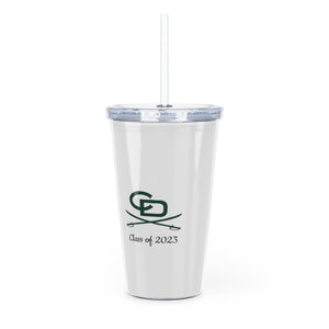 Country Day Class of 2023 Plastic Tumbler with Straw