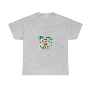 Work of Heart Cotton Tee