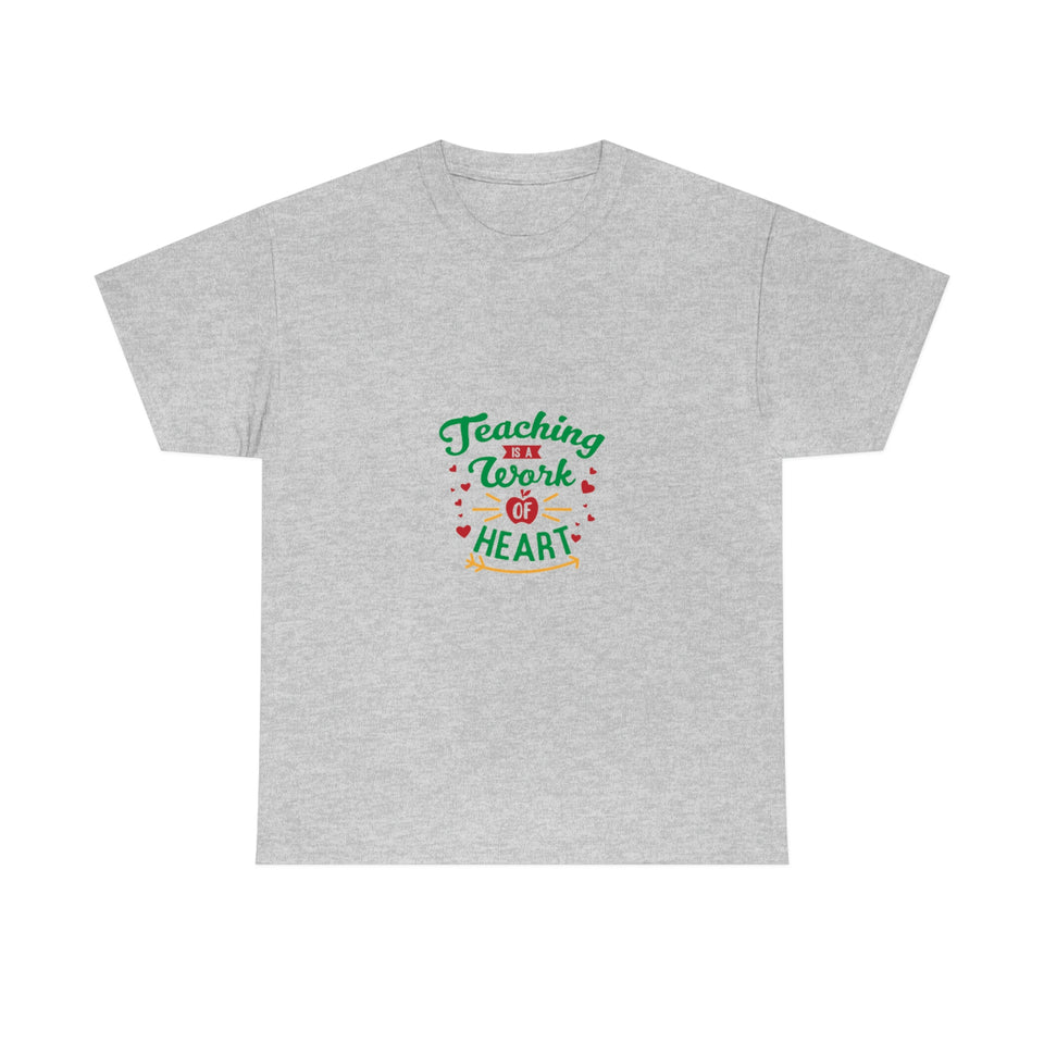 Work of Heart Cotton Tee