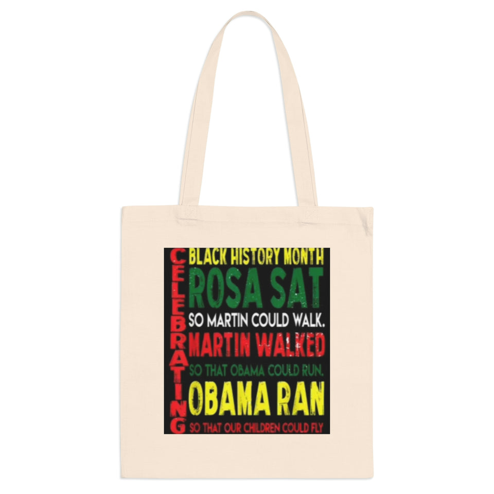 Celebrating Black History Month Tote Bag