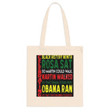 Celebrating Black History Month Tote Bag