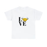 LOVE JCSU Unisex Heavy Cotton Tee