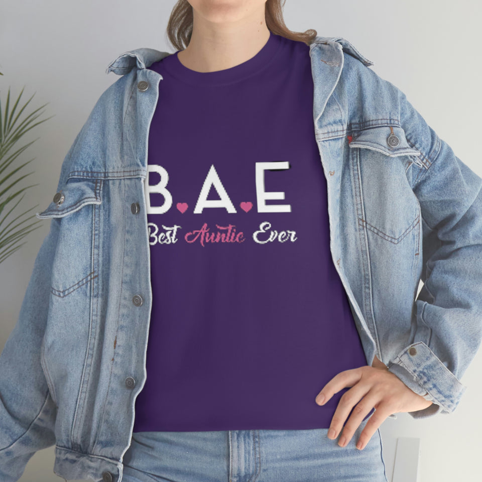 Best Aunt Ever Unisex Heavy Cotton Tee