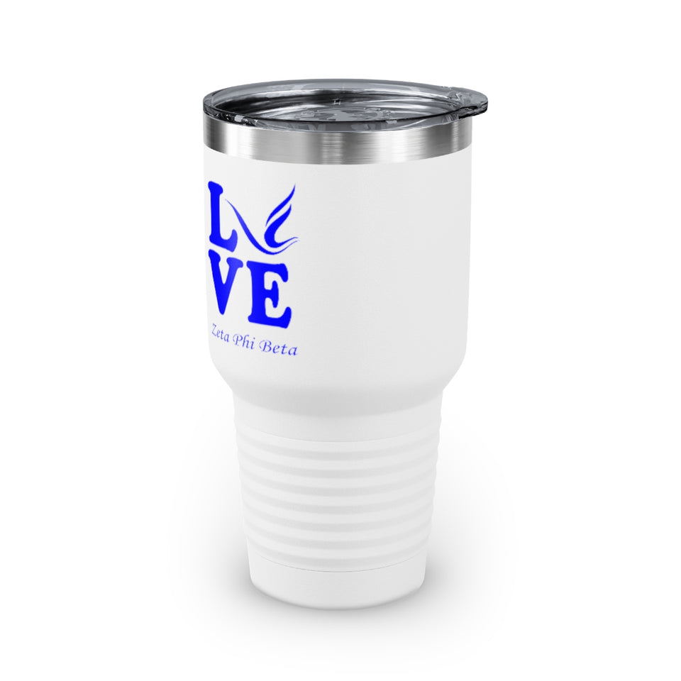 Zeta Phi Beta Love Ringneck Tumbler, 30oz
