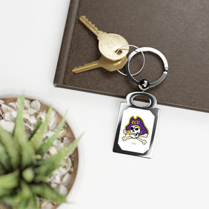 East Carolina Dad Photo Keyring