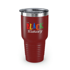 I Am Black History Ringneck Tumbler, 30oz