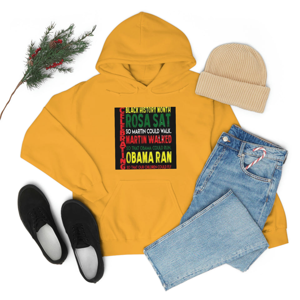 Celebrating Black History Month Unisex Heavy Blend™ Hooded Sweatshirt
