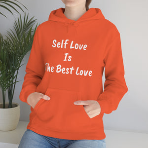 Self Love Is The Best Love Unisex Heavy Blend™ Hooded Sweatshirt