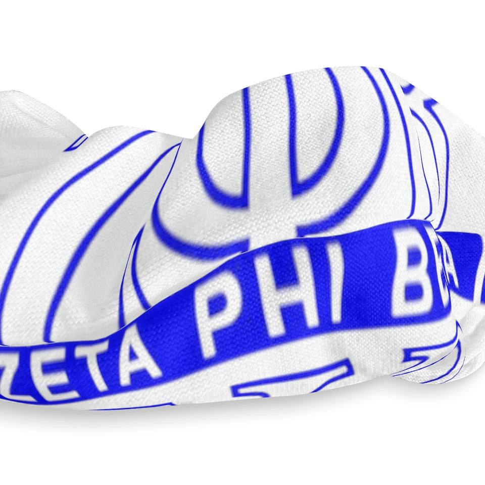 Zeta Phi Beta Scrunchie