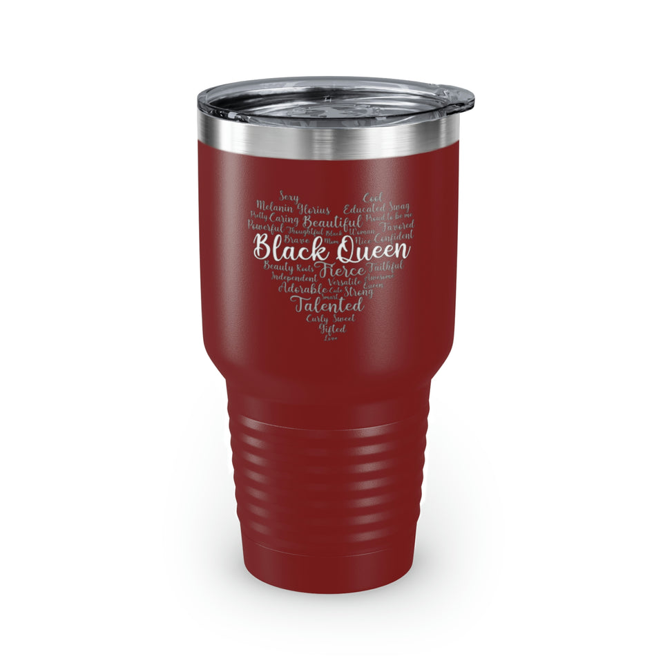 Black Queen Ringneck Tumbler, 30oz