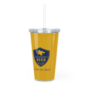 Sugar Creek Charter Class of 2023 Plastic Tumbler with Straw