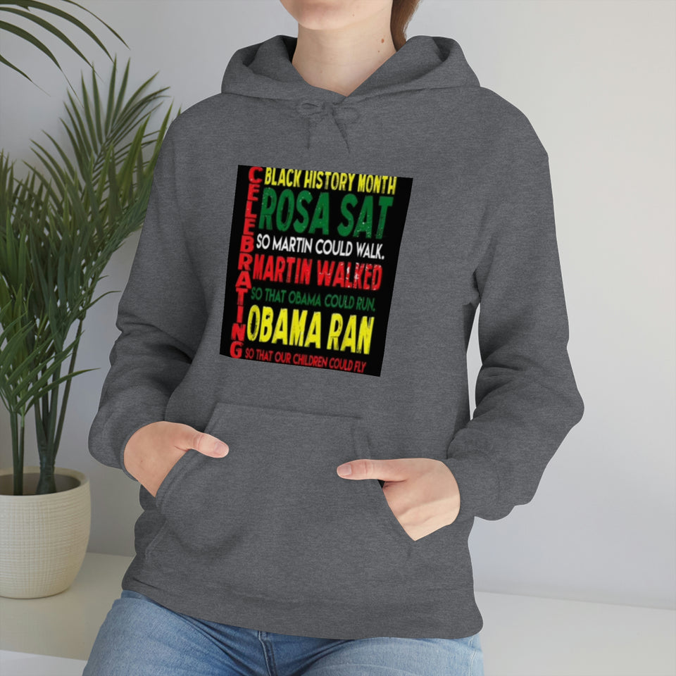 Celebrating Black History Month Unisex Heavy Blend™ Hooded Sweatshirt