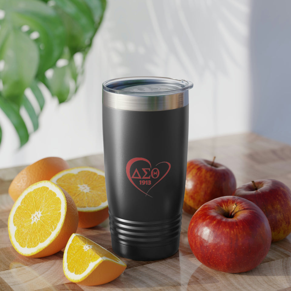 DST Heart Ringneck Tumbler, 20oz