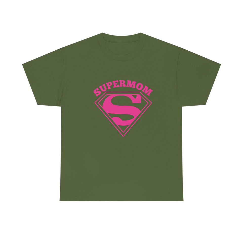 Super Mom Unisex Heavy Cotton Tee