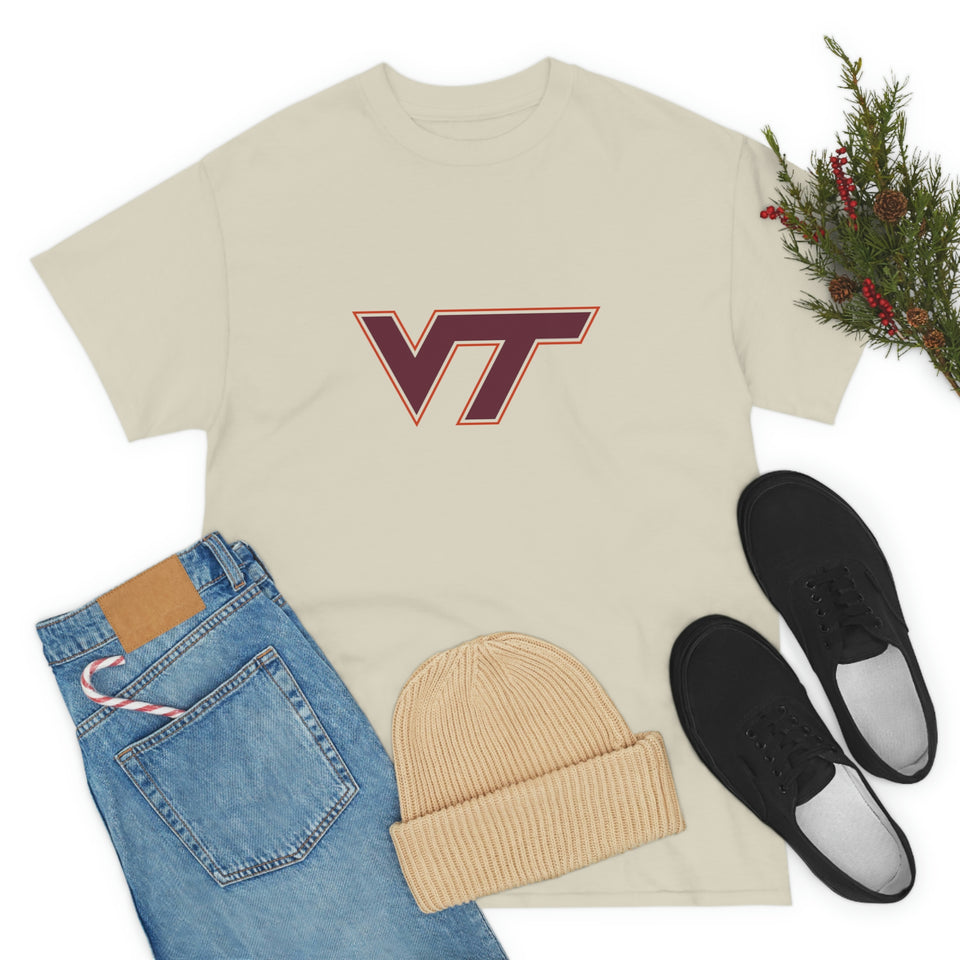 Virginia Tech Unisex Heavy Cotton Tee