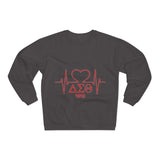 Delta Heartbeat Unisex Crew Neck Sweatshirt