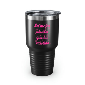 Best Grandma Ever Spanish Ringneck Tumbler, 30oz